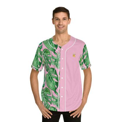 Monstera Men's Baseball Jersey