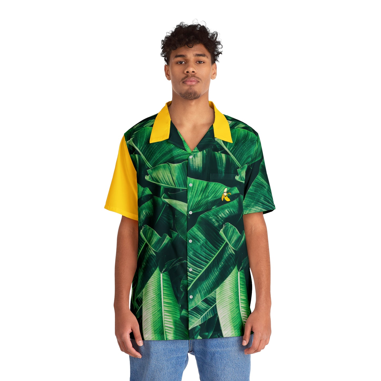 Banana Leaves Men's Hawaiian Shirt