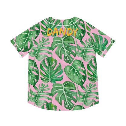 Monstera Men's Baseball Jersey