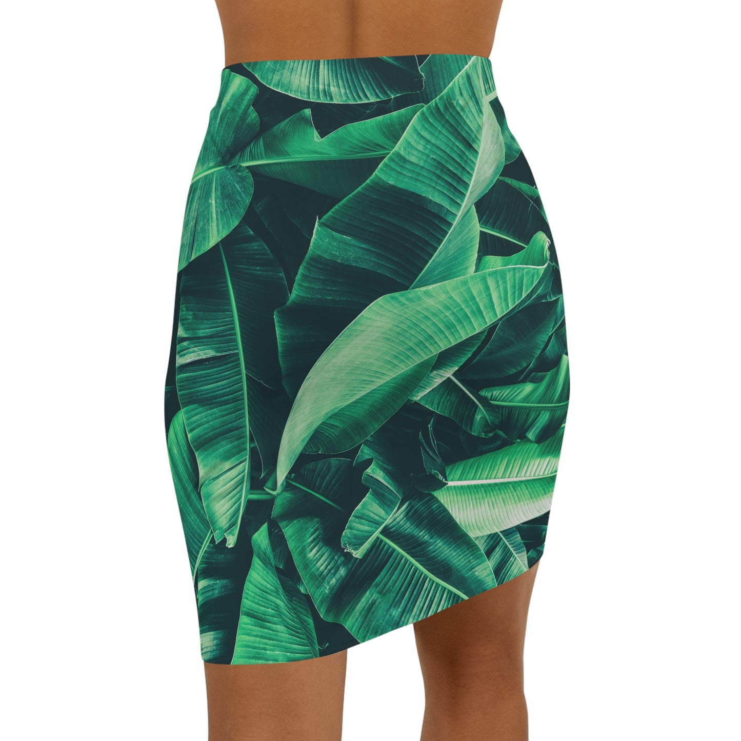 Banana Leaves Women's Mini Skirt