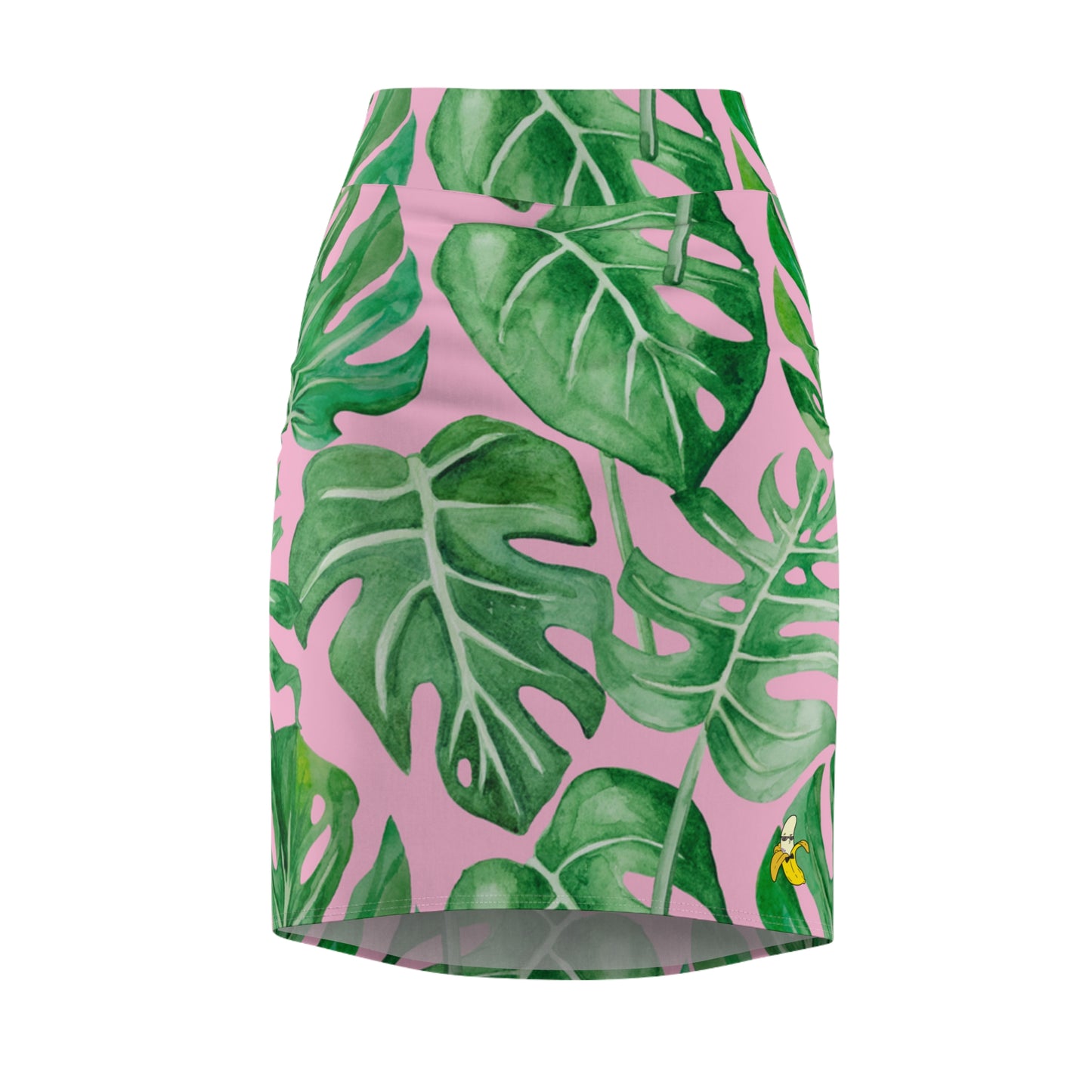 Monstera Women's Pencil Skirt