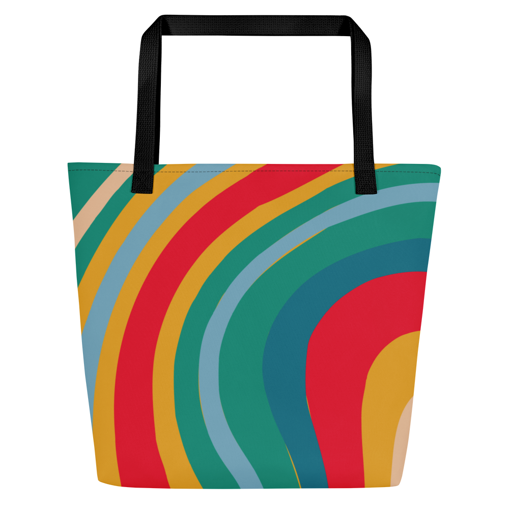 The Get Down Large Tote Bag
