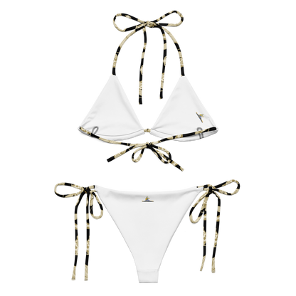 B/G Koi recycled string bikini