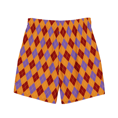 Argyle Men's swim trunks