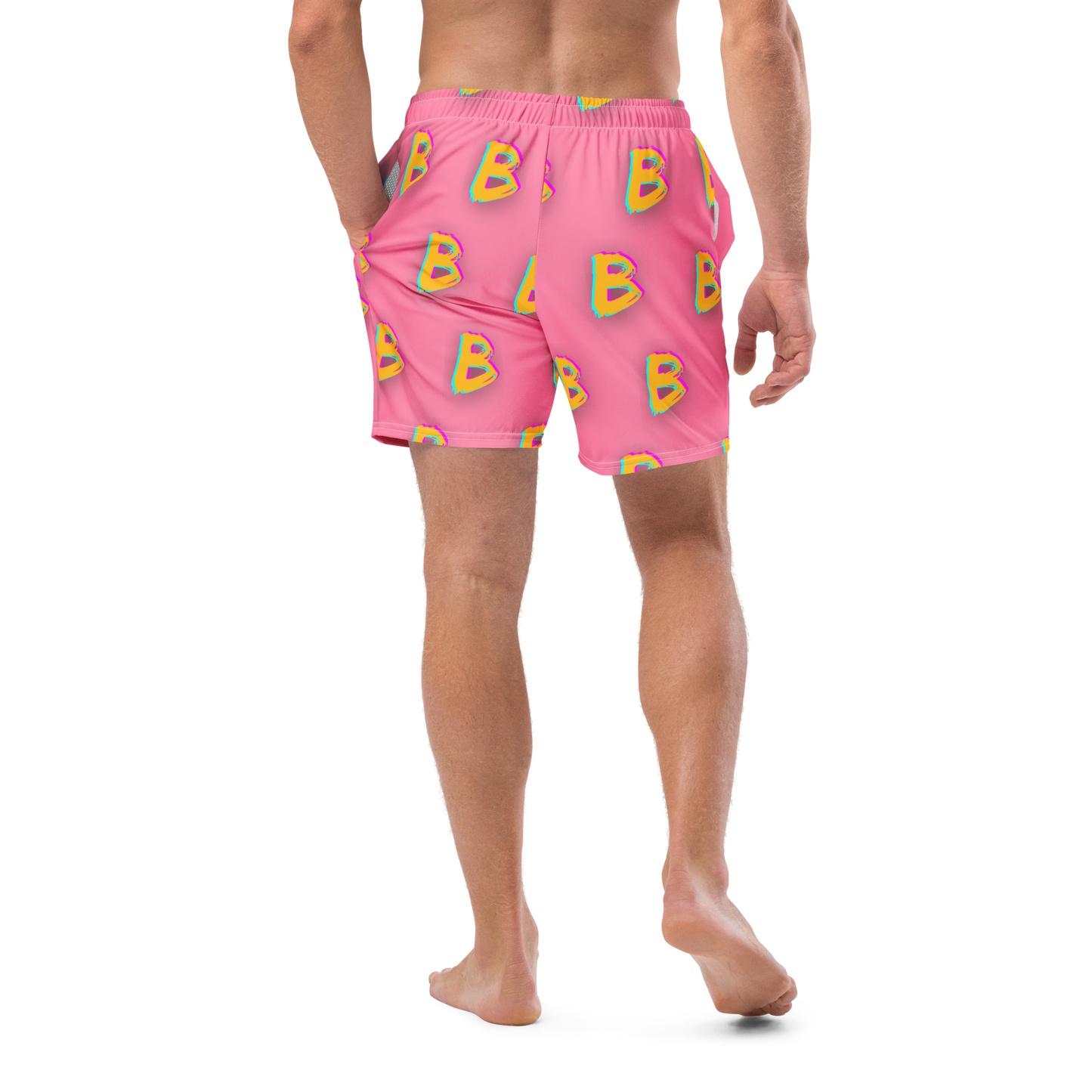 B Men's swim trunks