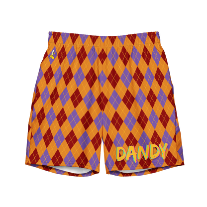 Argyle Men's swim trunks