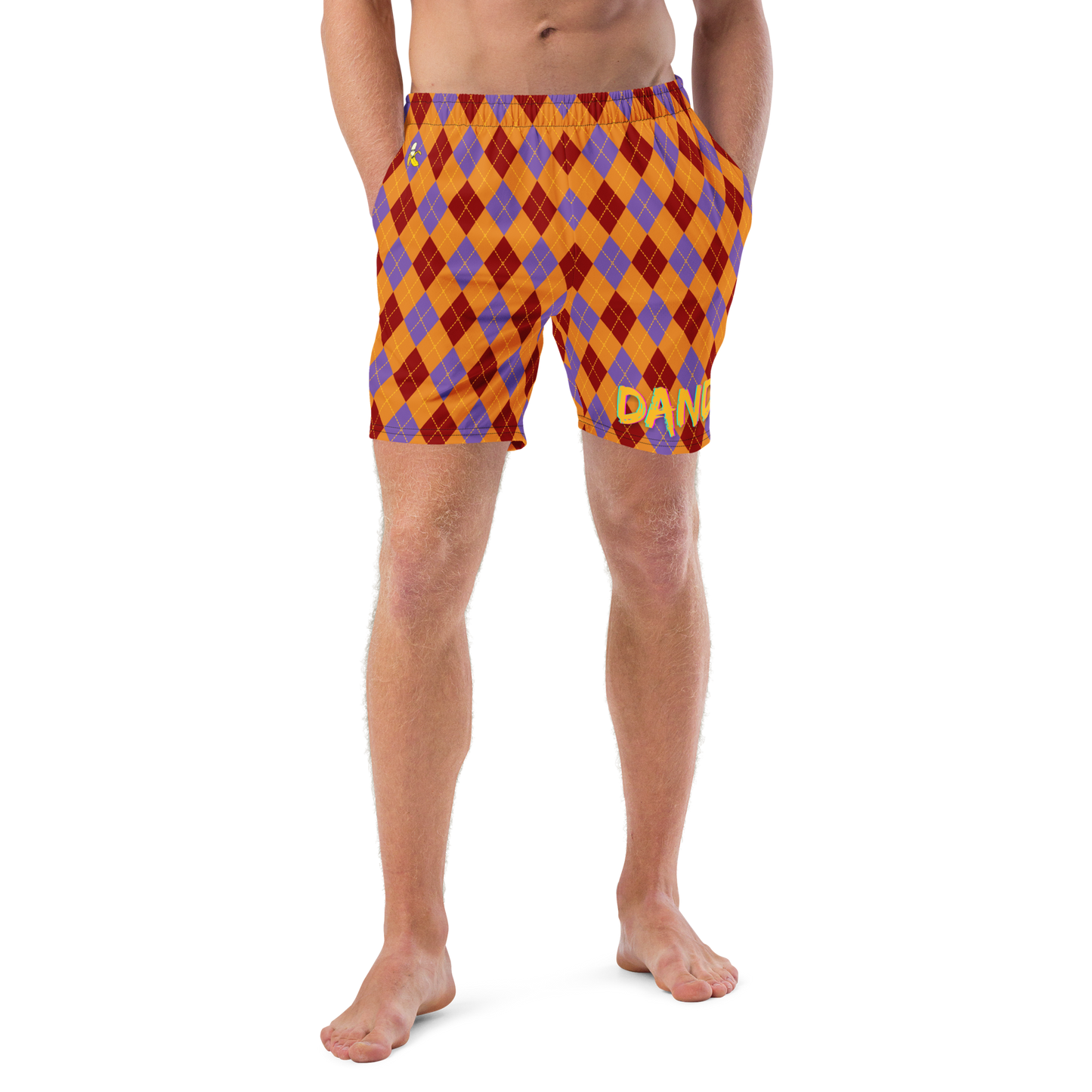 Argyle Men's swim trunks