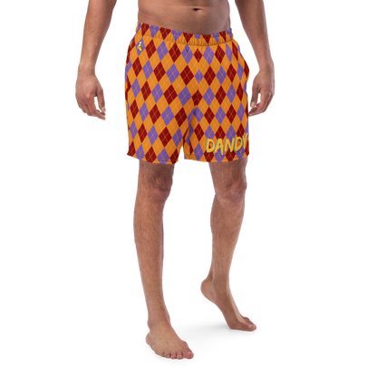 Argyle Men's swim trunks