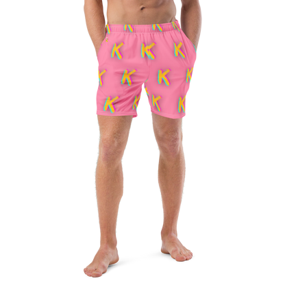 K Men's swim trunks