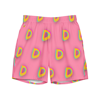 D Men's swim trunks