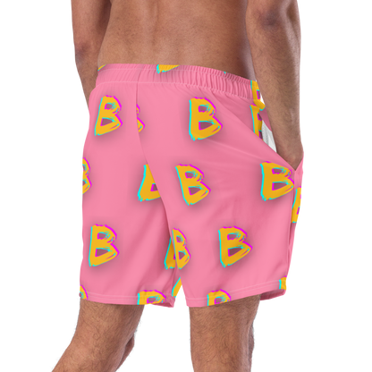 B Men's swim trunks