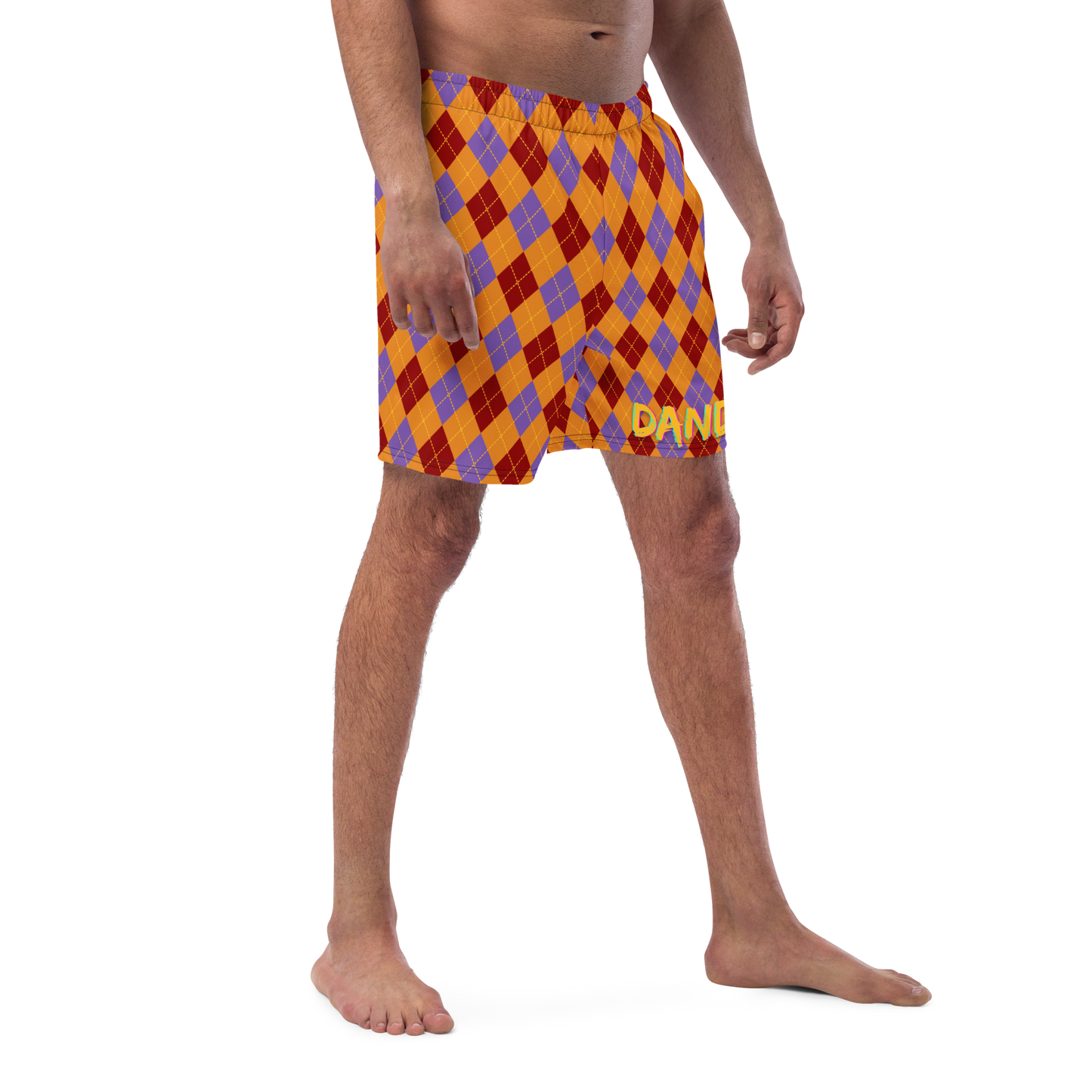 Argyle Men's swim trunks