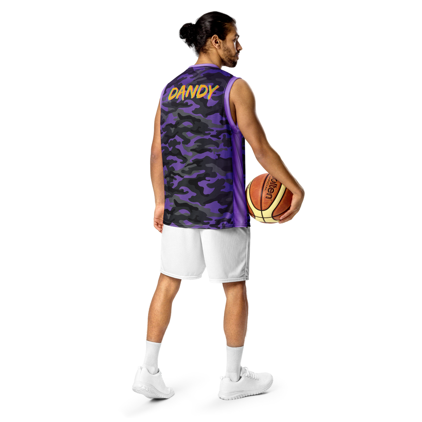 Camo Recycled unisex basketball jersey