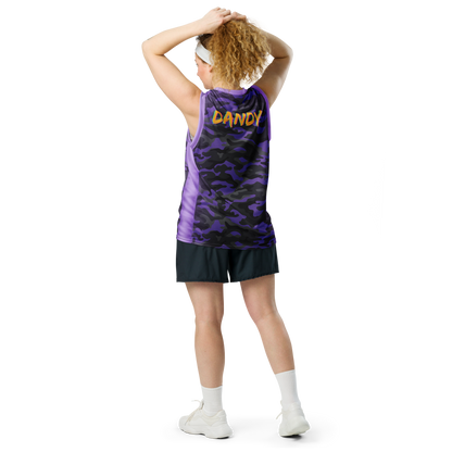 Camo Recycled unisex basketball jersey