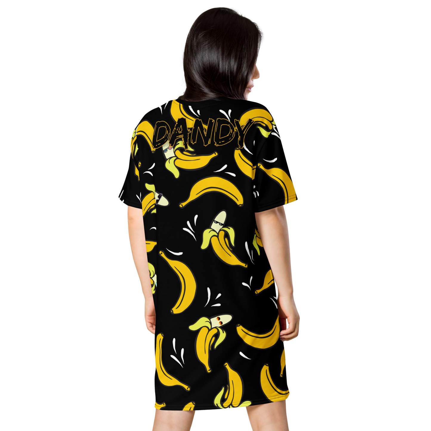 Bananas T-shirt dress