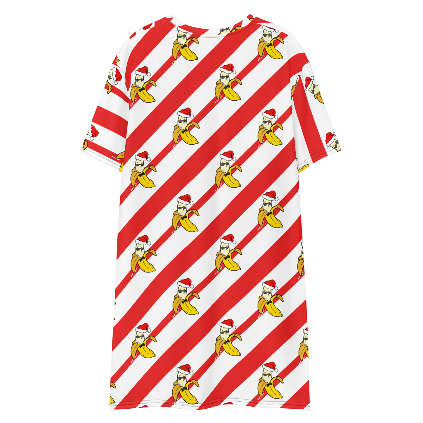 Candy Cane T-shirt dress