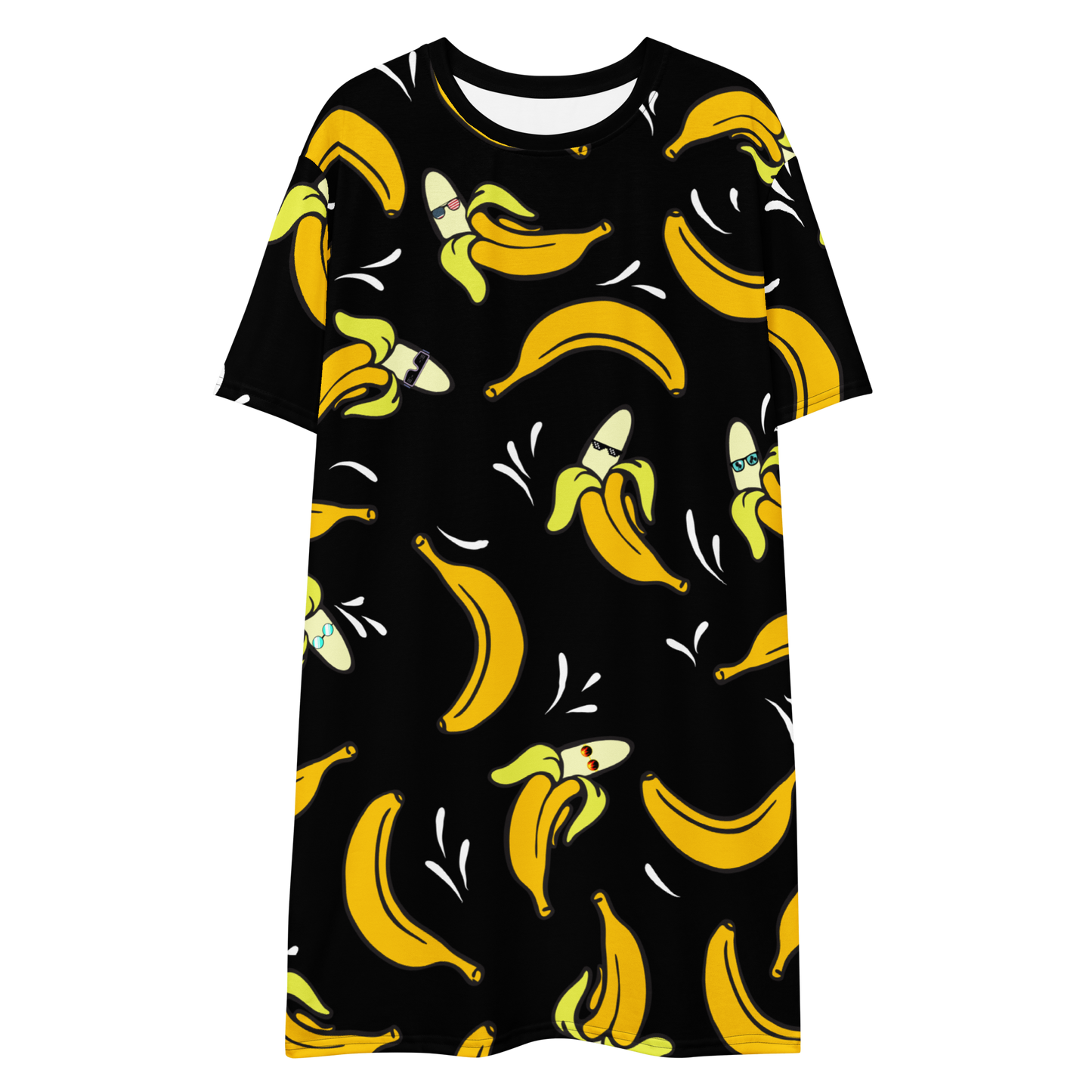 Bananas T-shirt dress