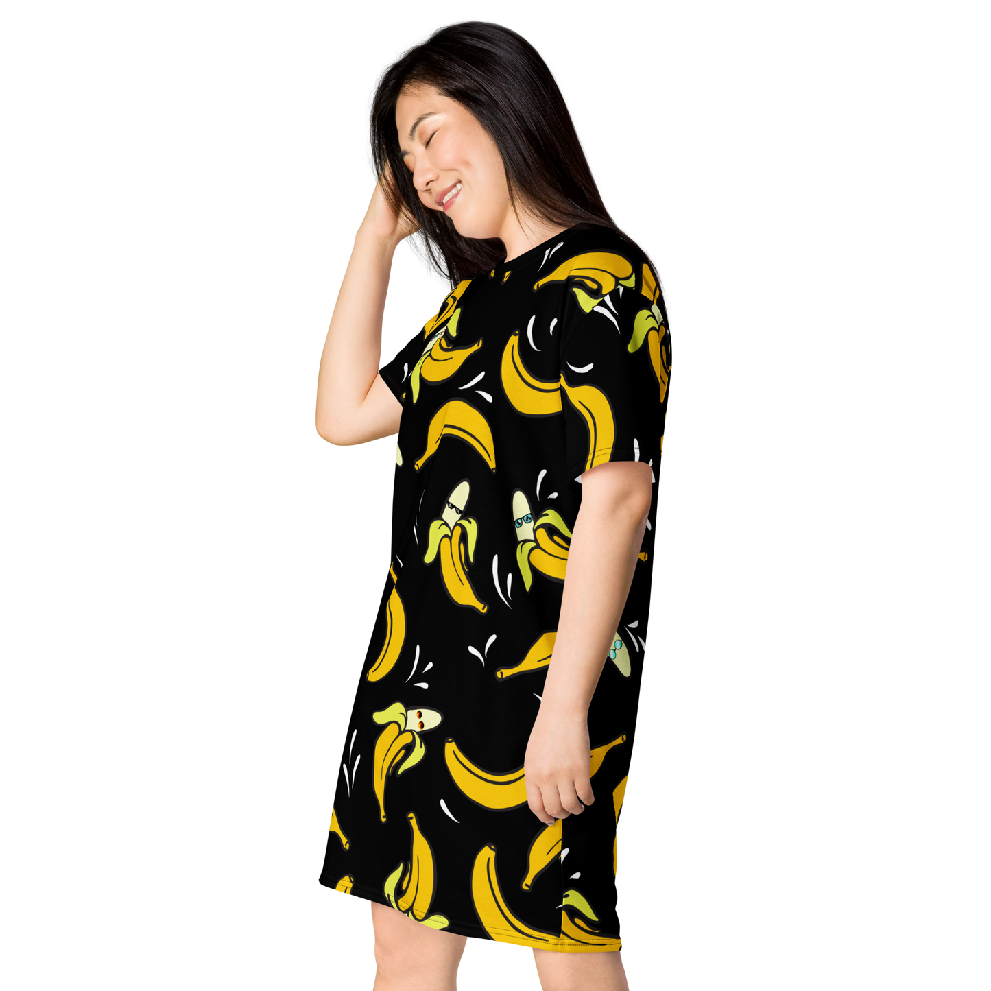 Bananas T-shirt dress