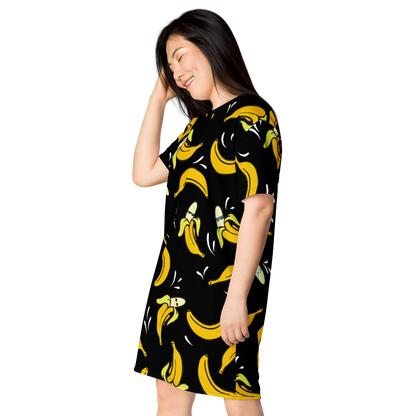 Bananas T-shirt dress