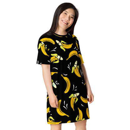 Bananas T-shirt dress