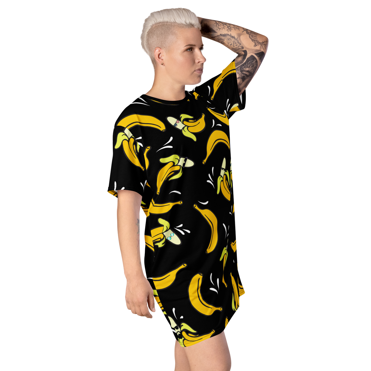 Bananas T-shirt dress