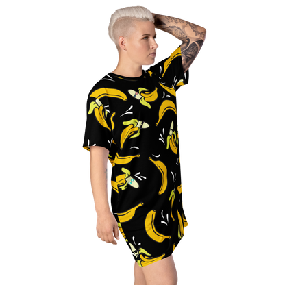 Bananas T-shirt dress