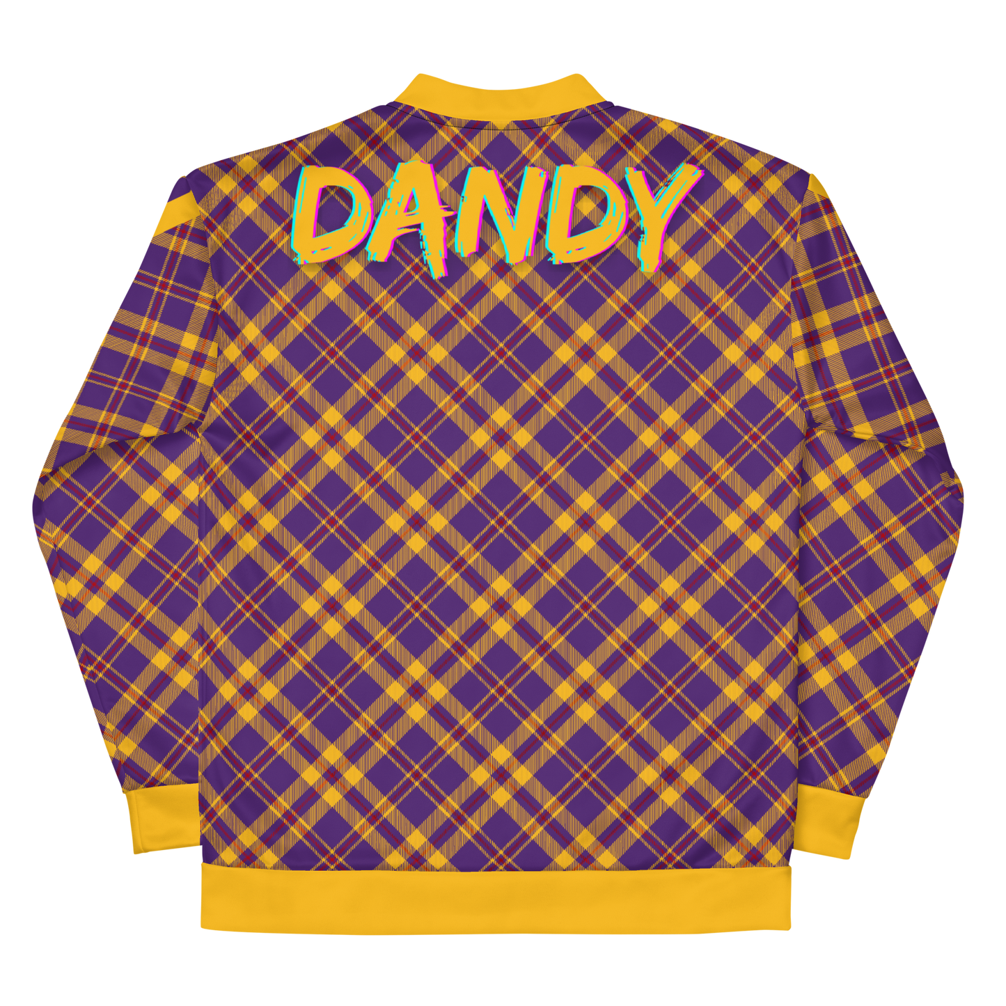 Plaid Unisex Bomber Jacket