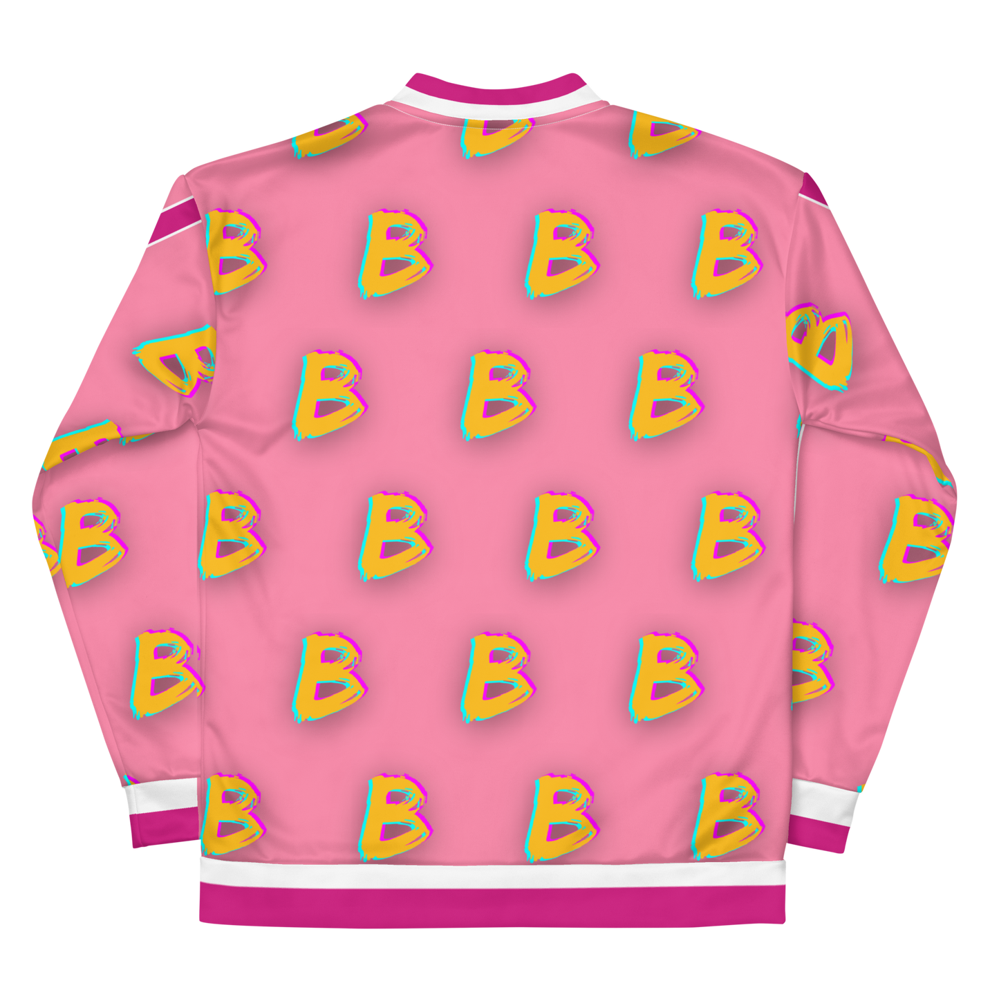 B B B B B B Unisex Bomber Jacket