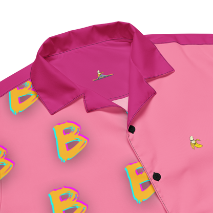 B B B B B B Unisex button shirt