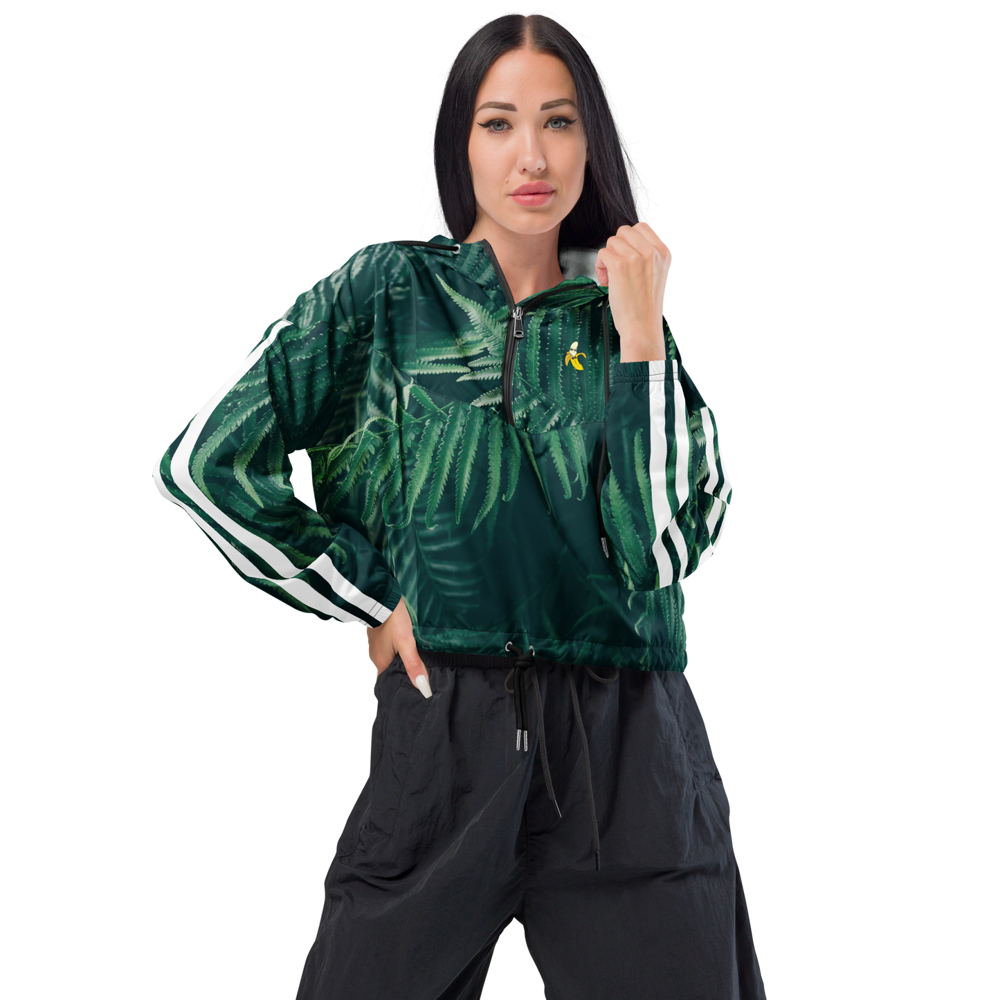 Everything is Fern Women’s cropped windbreaker