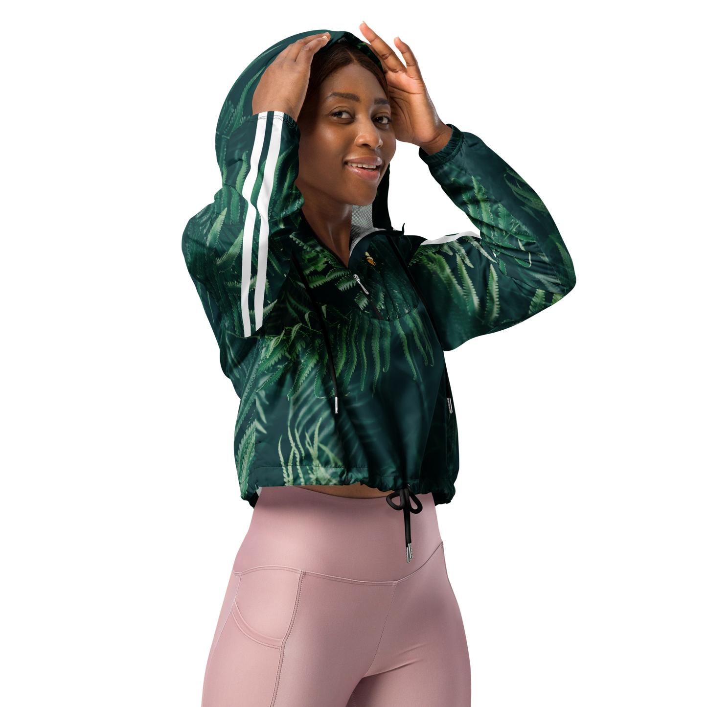 Everything is Fern Women’s cropped windbreaker