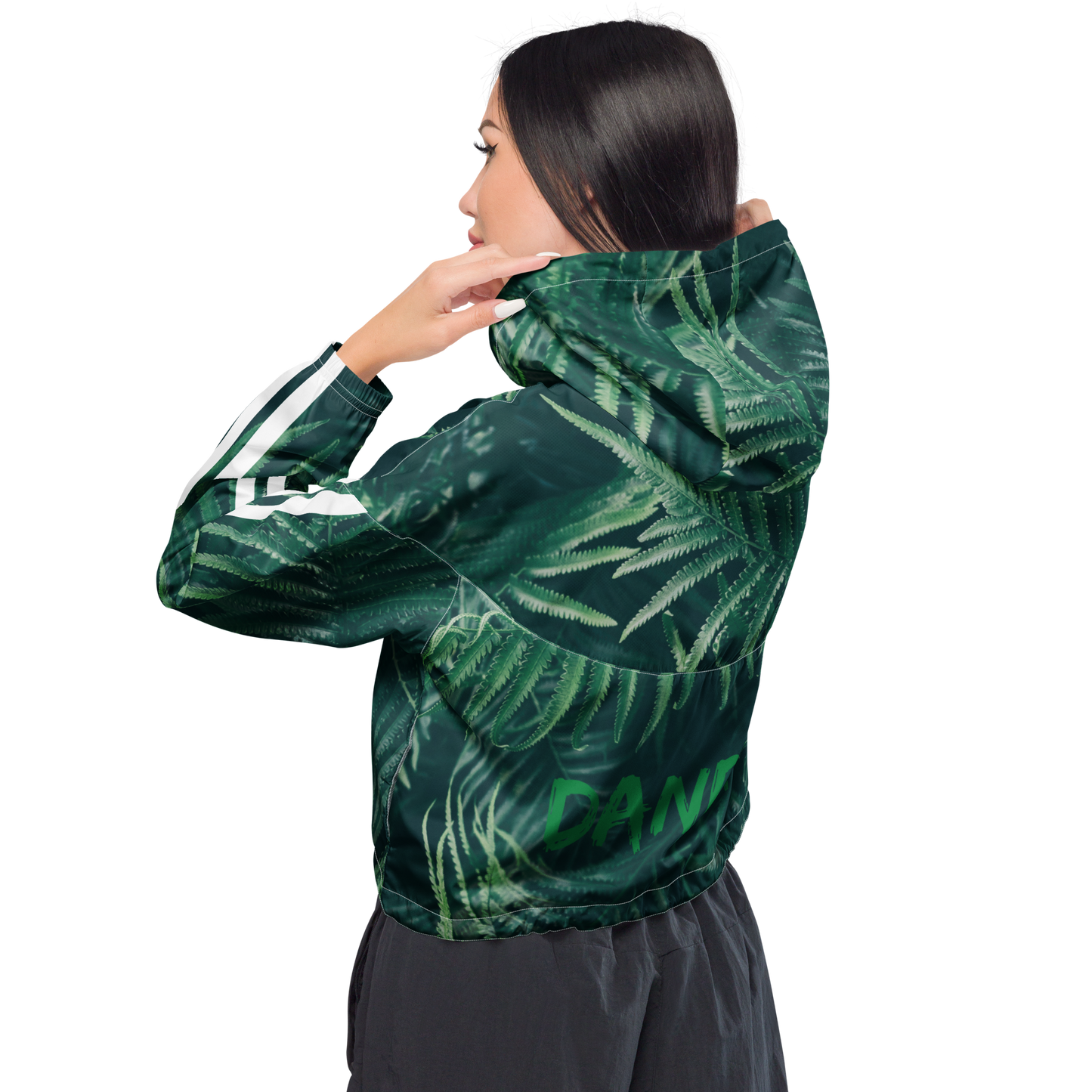 Everything is Fern Women’s cropped windbreaker