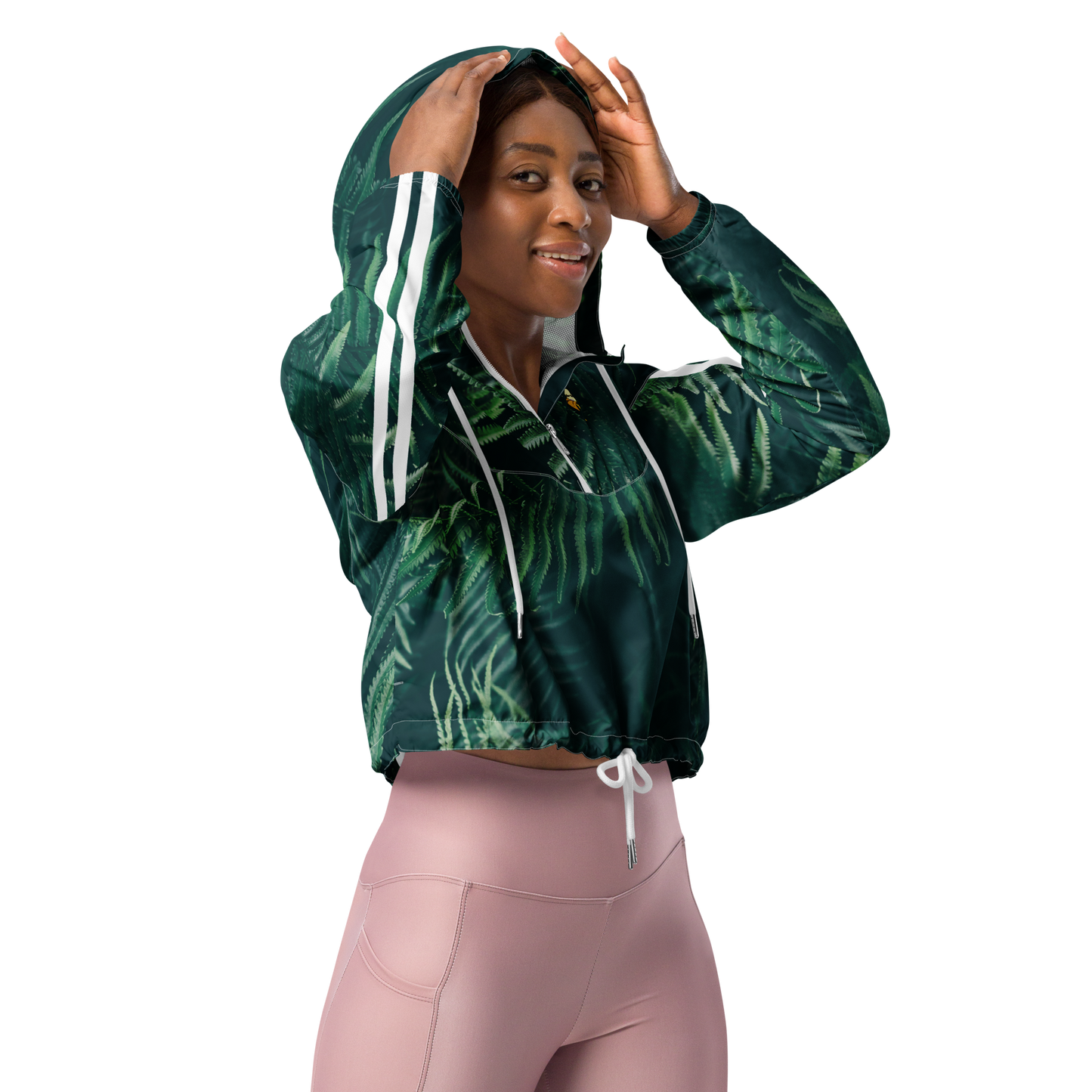 Everything is Fern Women’s cropped windbreaker