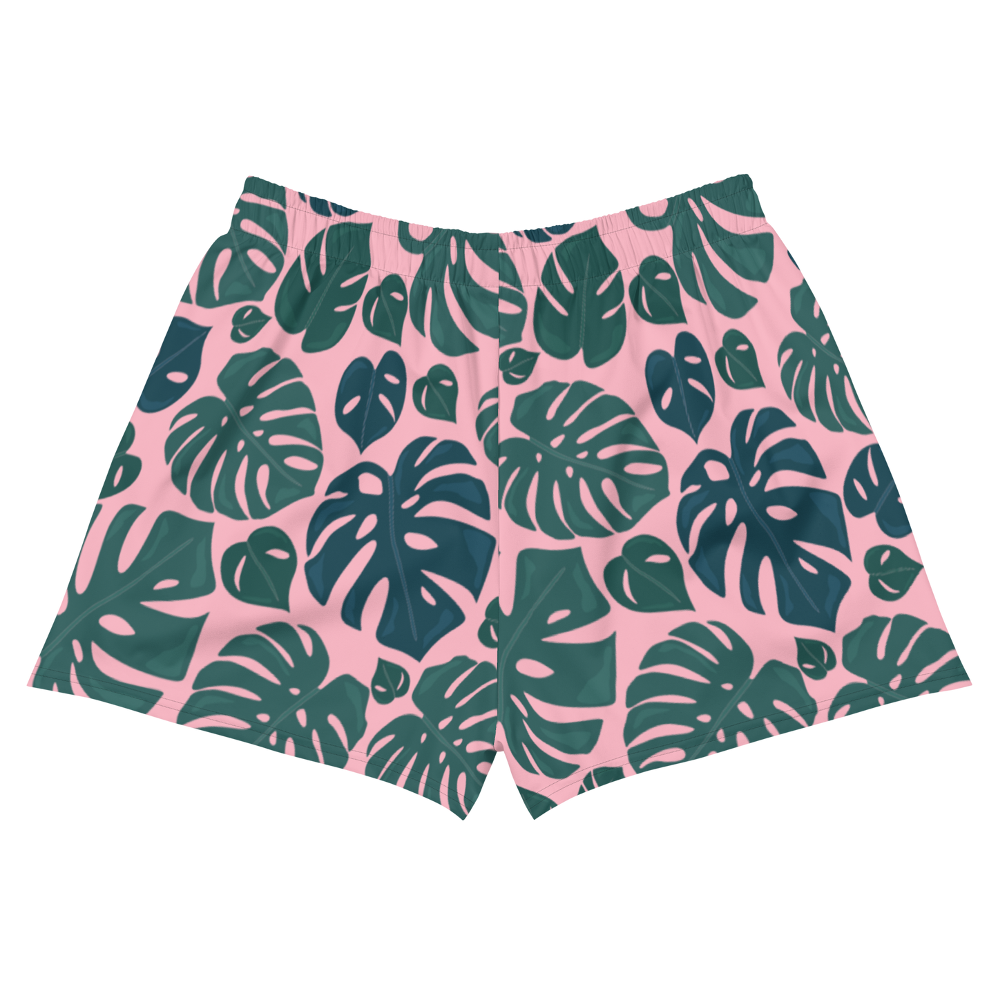 Monstera Women’s Recycled Athletic Shorts