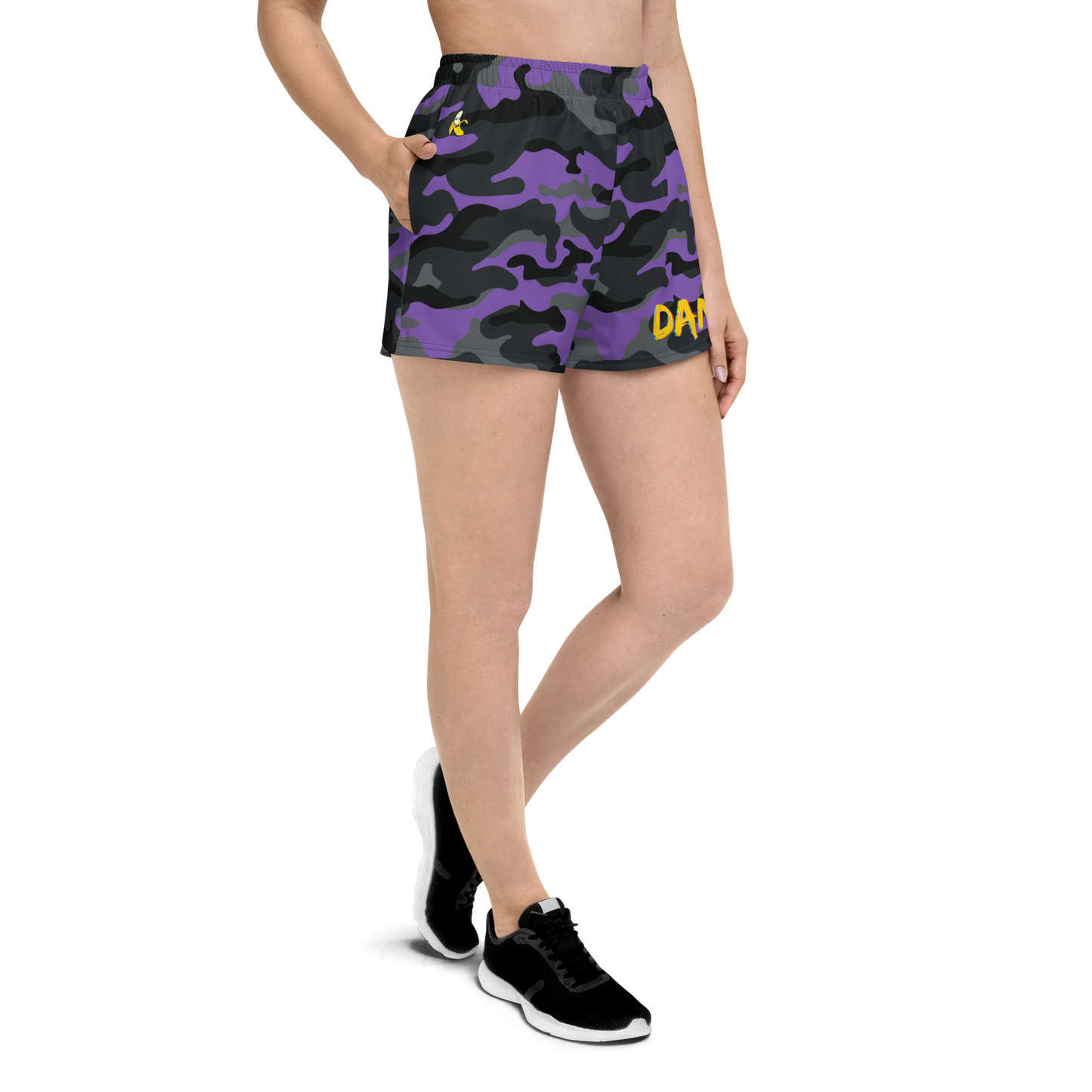 Camo Women’s Recycled Athletic Shorts