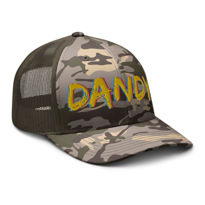 Dandy Camouflage trucker hat