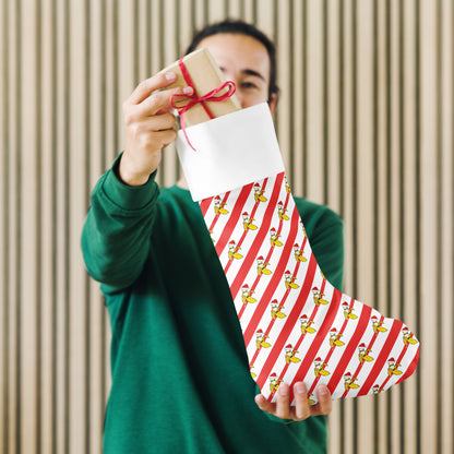 Dandy Cane Christmas stocking