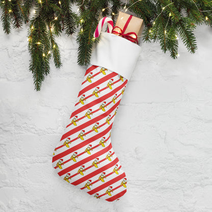 Dandy Cane Christmas stocking