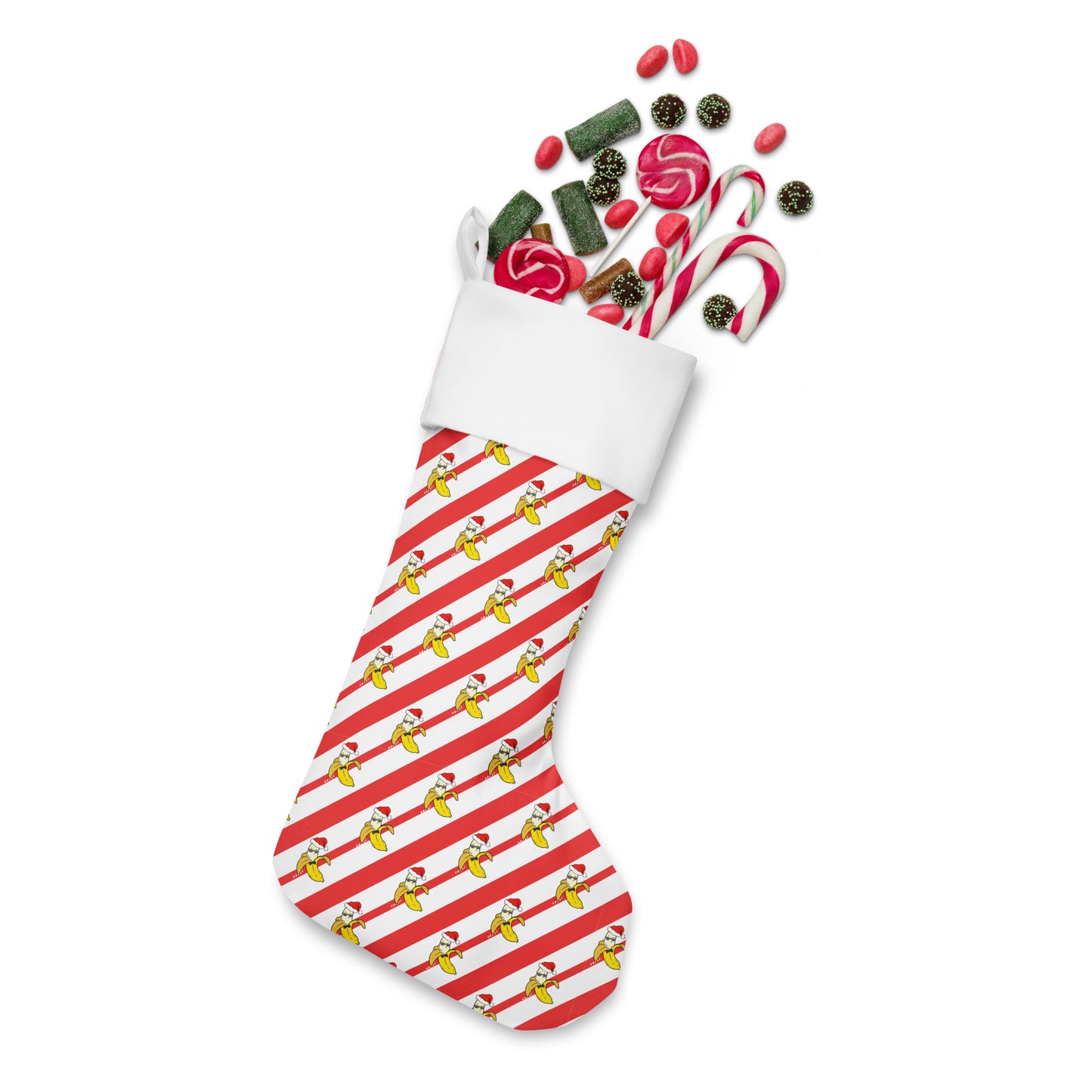 Dandy Cane Christmas stocking