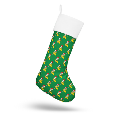 Jolly Green Christmas stocking