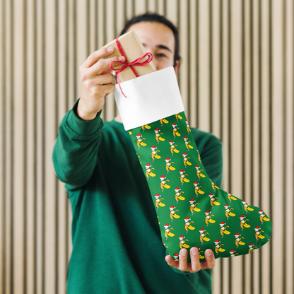 Jolly Green Christmas stocking