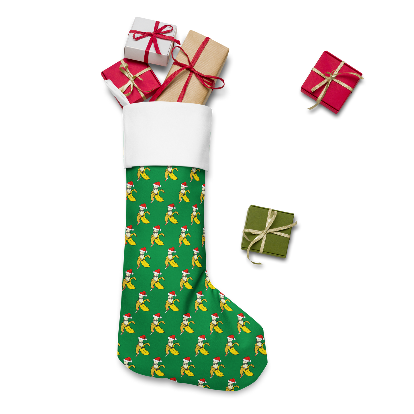 Jolly Green Christmas stocking