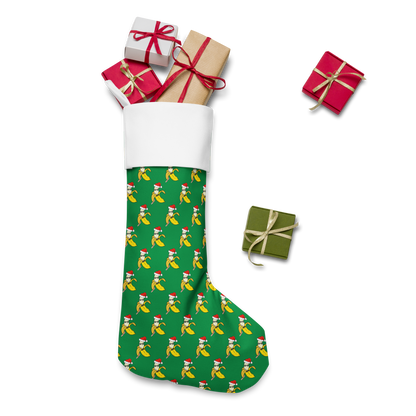 Jolly Green Christmas stocking