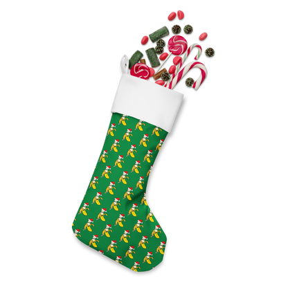 Jolly Green Christmas stocking