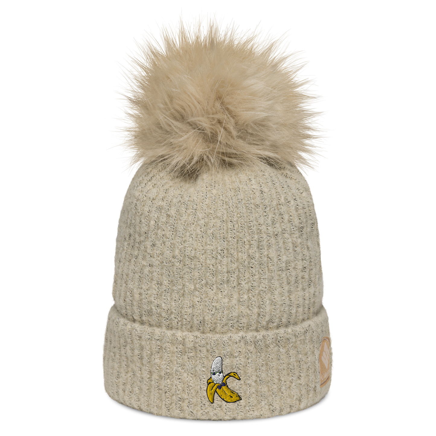 Columbia pom-pom beanie