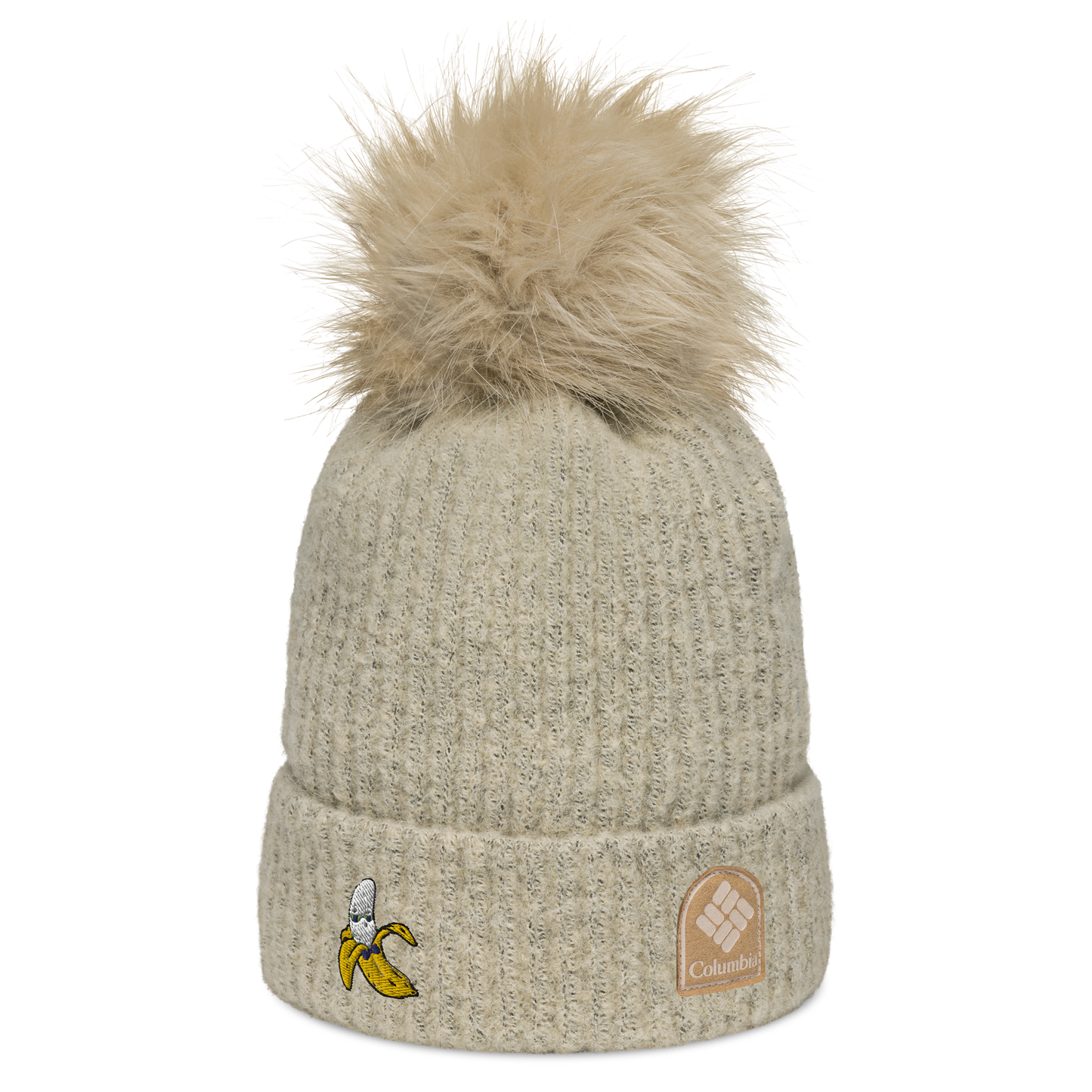 Columbia pom-pom beanie