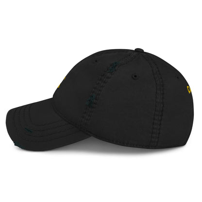 Banana Distressed Dad Hat