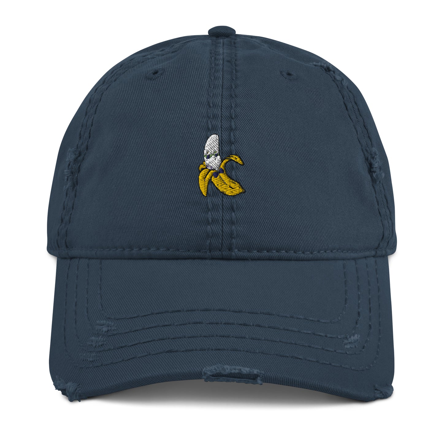 Banana Distressed Dad Hat