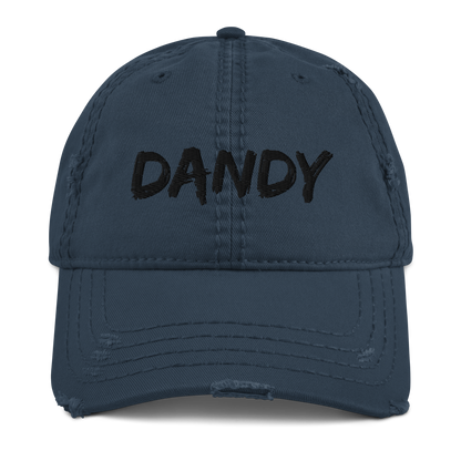 Blackout Distressed Dad Hat