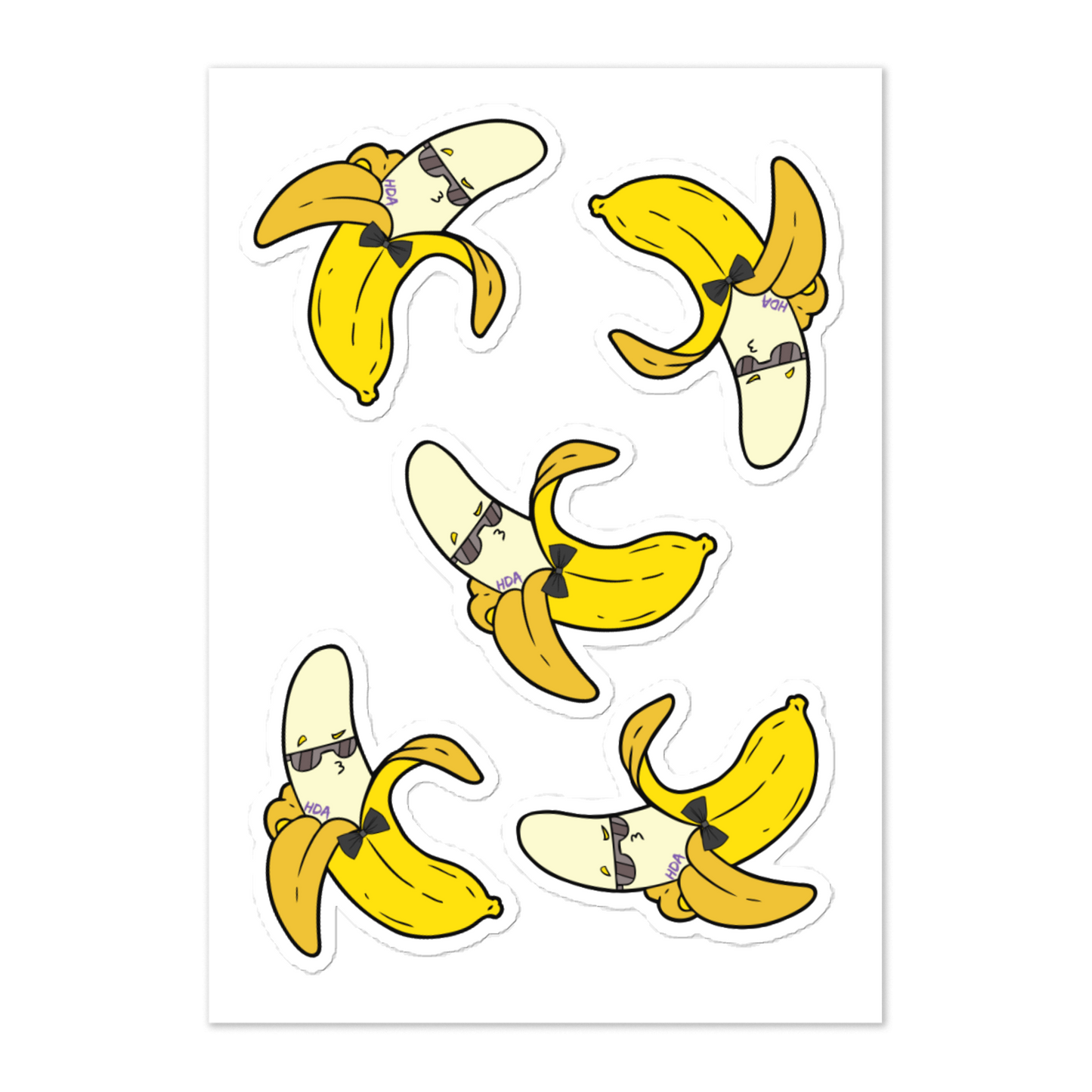 Free Bonus Product Banana Sticker sheet